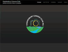 Tablet Screenshot of hawkesburycameraclub.com.au